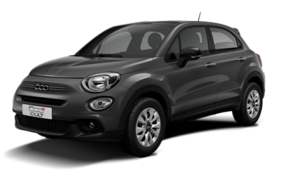 Fiat 500X Automatique Cult blanche stationnée